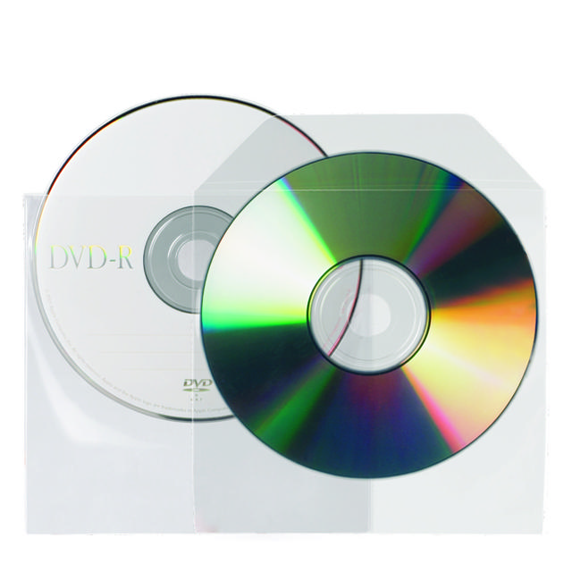 CD/DVD-Hülle mit Verschluss