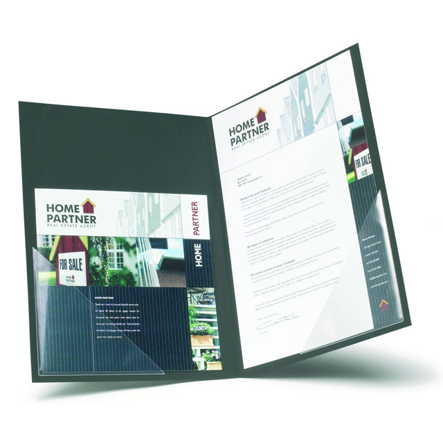 Selvklæbende hjørnelomme, permanent, 100 x 100 mm