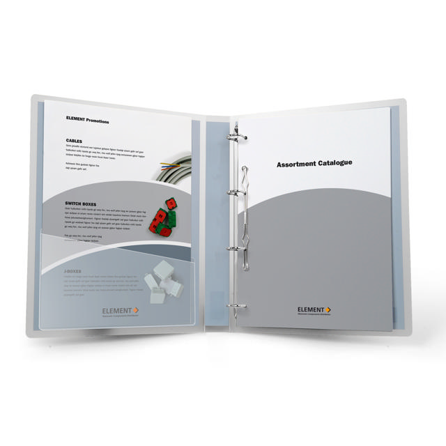 Självhäftande Snedfickor, A4