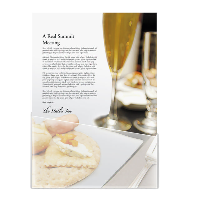 Självhäftande Snedfickor, A4