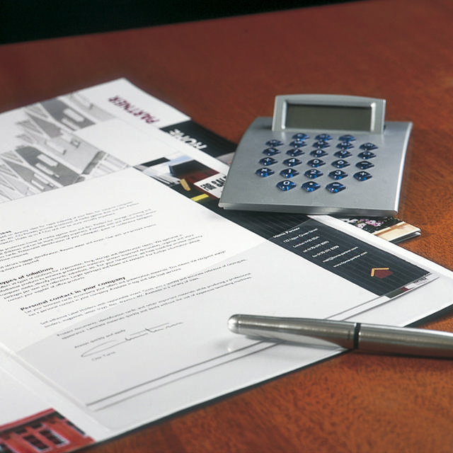 Självhäftande Snedfickor, A4