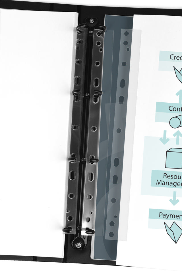 Itsekiinnittyvä arkistointiliuska, pysyvä, A5, 125 mm
