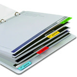 3L Selbstklebende Registertabs, permanent, 12 x 40 mm