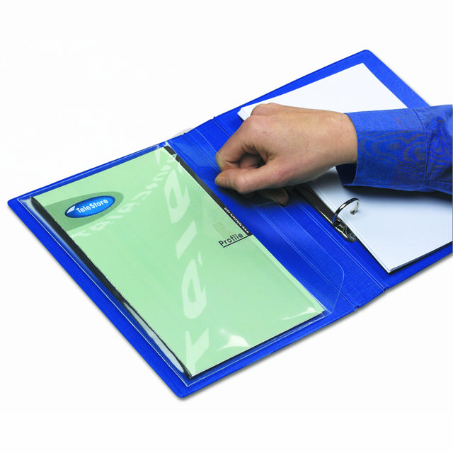 Självhäftande Maxificka, med flik, permanent, A5