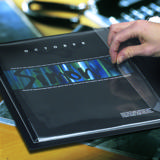 Självhäftande Maxificka, med flik, permanent, A5