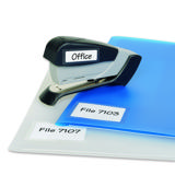 Itsekiinnittyvä etiketti, pysyvä, 25 x 40 mm