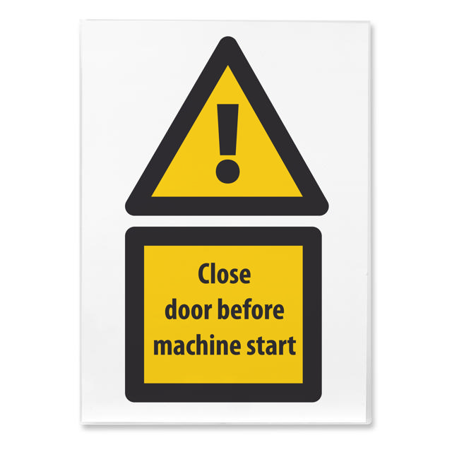 Funda A4 porta-anuncios